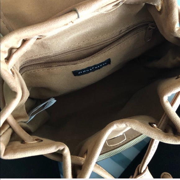 Mini Suede Backpack - Picture 2 of 4